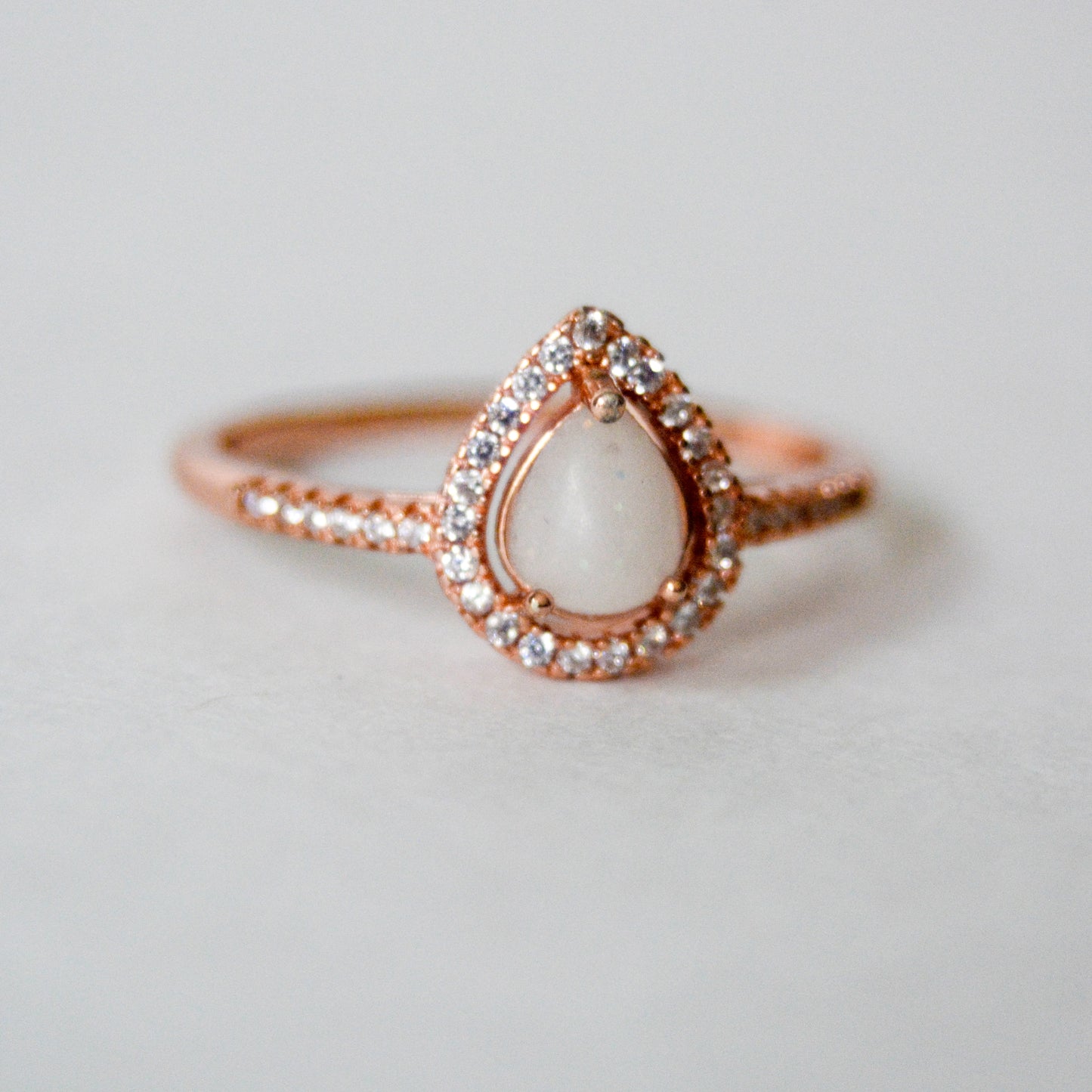 Timeless Teardrop Ring