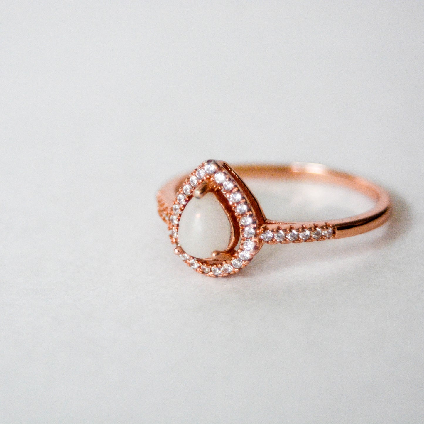 Timeless Teardrop Ring