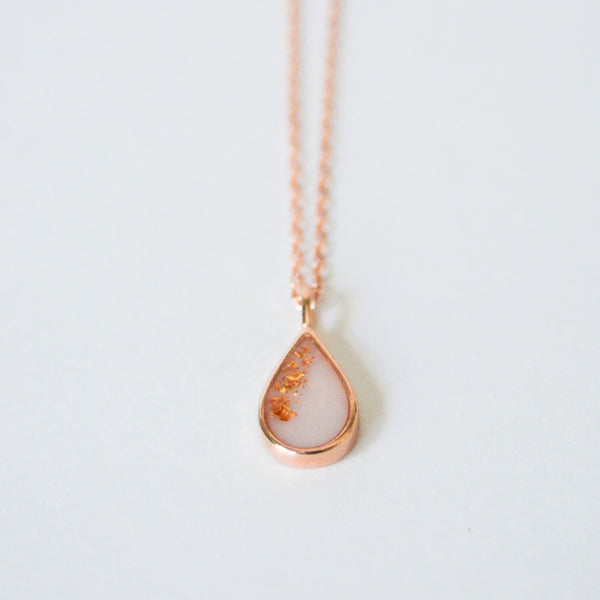 Teardrop Pendant Necklace