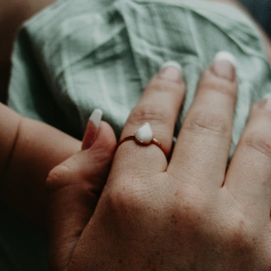 Classic Teardrop Ring